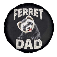 Ferret Dad Life Spare Tire Cover Cute Exotic Animal Parent Gift