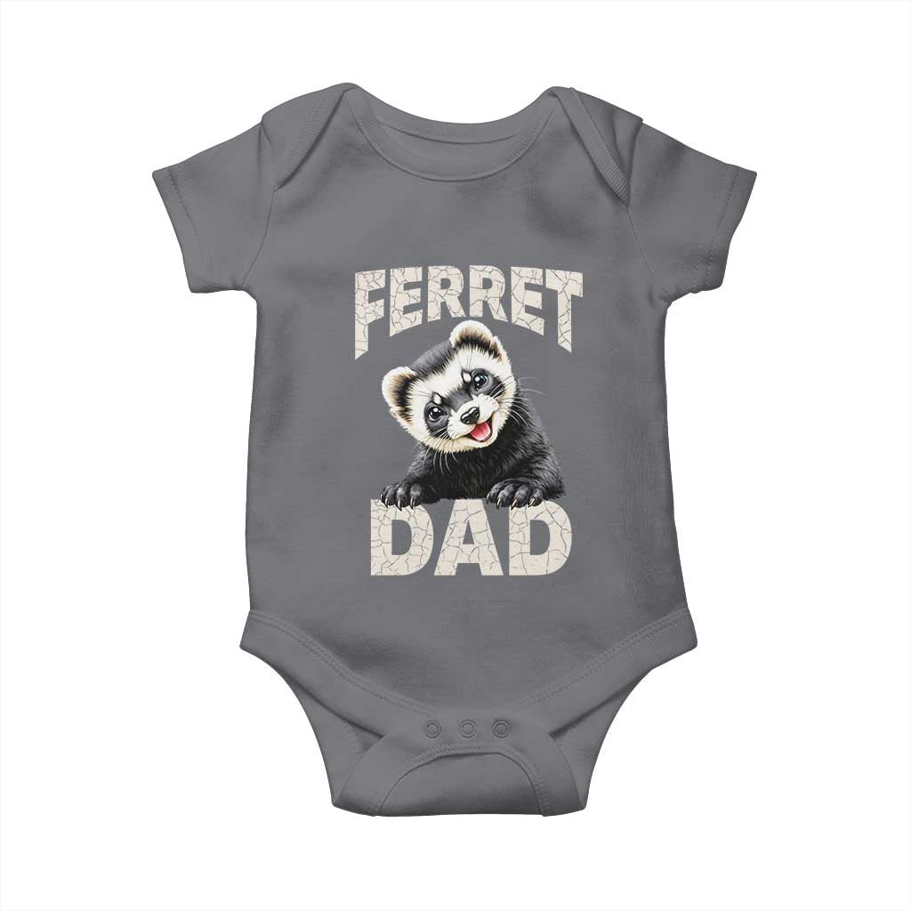 Ferret Dad Life Baby Onesie Cute Exotic Animal Parent Gift