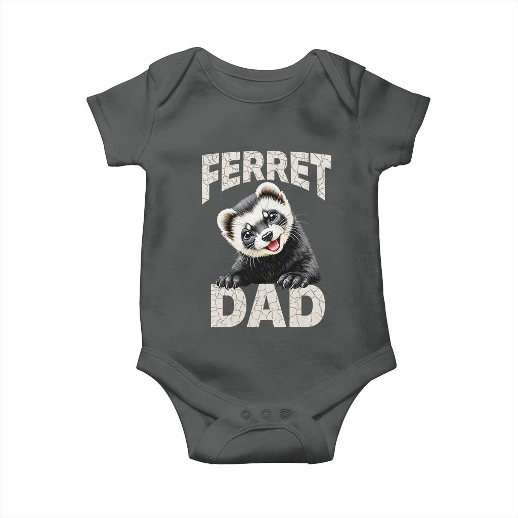 Ferret Dad Life Baby Onesie Cute Exotic Animal Parent Gift