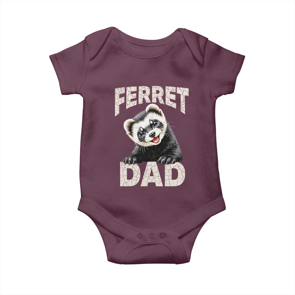 Ferret Dad Life Baby Onesie Cute Exotic Animal Parent Gift