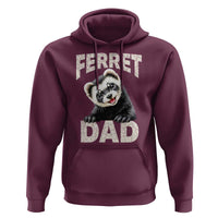 Ferret Dad Life Hoodie Cute Exotic Animal Parent Gift