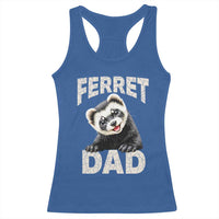 Ferret Dad Life Racerback Tank Top Cute Exotic Animal Parent Gift