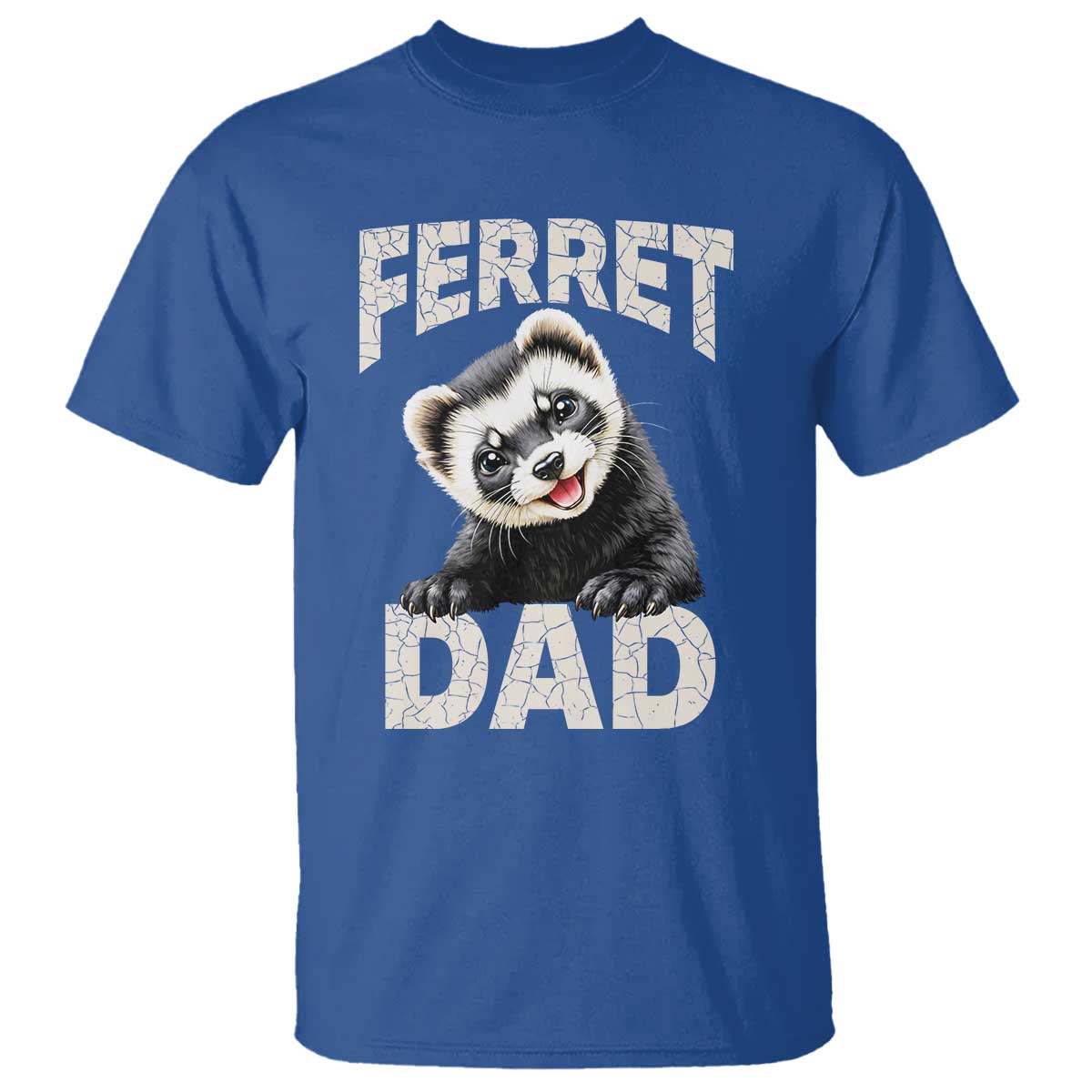 Ferret Dad Life T Shirt Cute Exotic Animal Parent Gift