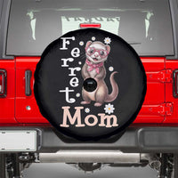 Ferret Mom Life Spare Tire Cover Funny Cute Polecat Ferret Lover