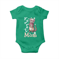 Ferret Mom Life Baby Onesie Funny Cute Polecat Ferret Lover