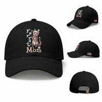 Ferret Mom Life Baseball Cap Funny Cute Polecat Ferret Lover
