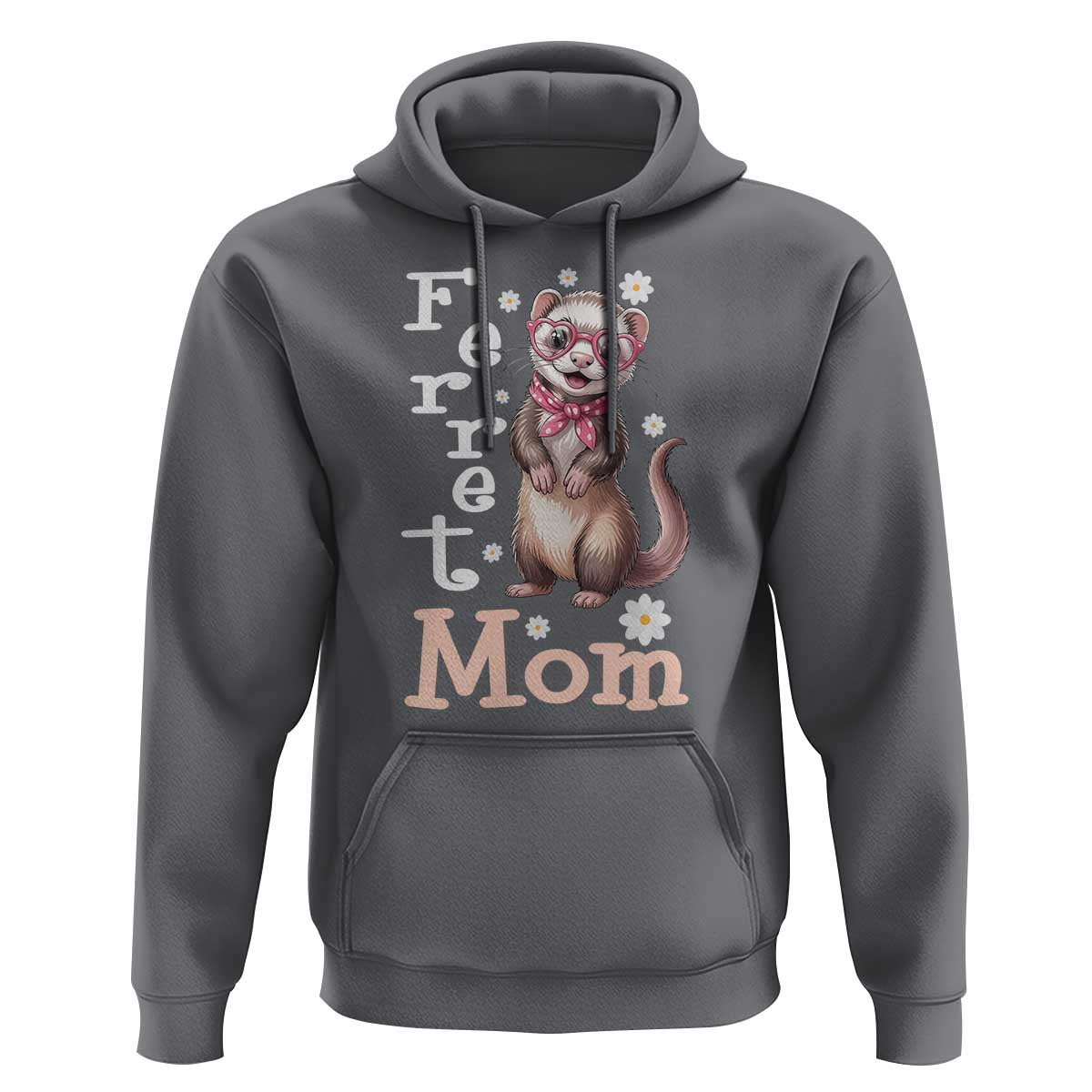 Ferret Mom Life Hoodie Funny Cute Polecat Ferret Lover
