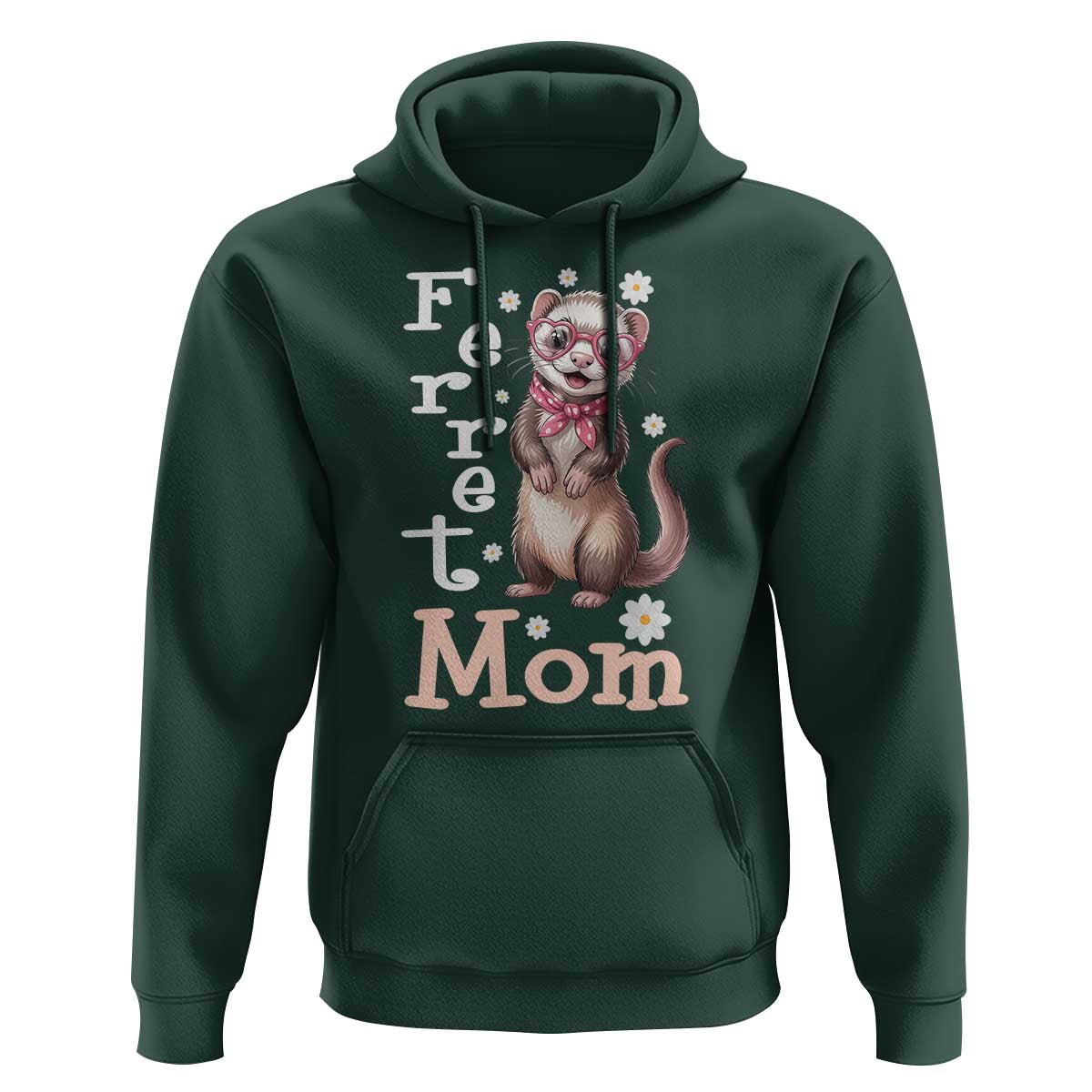 Ferret Mom Life Hoodie Funny Cute Polecat Ferret Lover