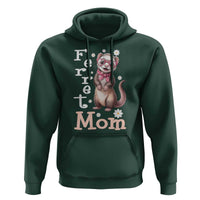 Ferret Mom Life Hoodie Funny Cute Polecat Ferret Lover