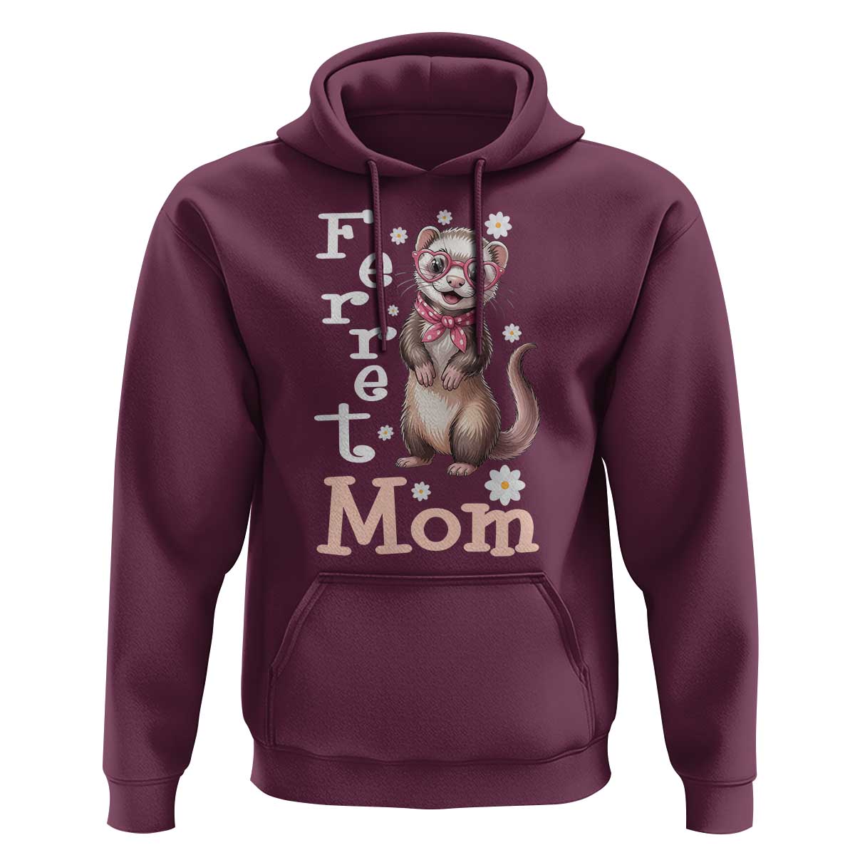 Ferret Mom Life Hoodie Funny Cute Polecat Ferret Lover