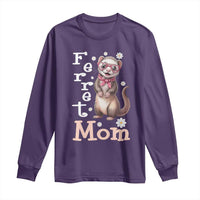 Ferret Mom Life Long Sleeve Shirt Funny Cute Polecat Ferret Lover