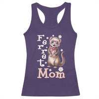 Ferret Mom Life Racerback Tank Top Funny Cute Polecat Ferret Lover