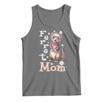 Ferret Mom Life Tank Top Funny Cute Polecat Ferret Lover