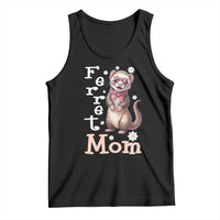 Ferret Mom Life Tank Top Funny Cute Polecat Ferret Lover