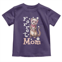 Ferret Mom Life Toddler T Shirt Funny Cute Polecat Ferret Lover