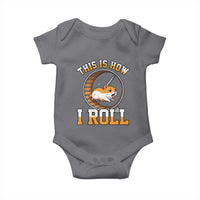 Cute Hamster Running Wheel Baby Onesie This Is How I Roll