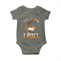 Cute Hamster Running Wheel Baby Onesie This Is How I Roll