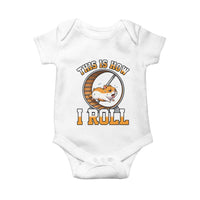 Cute Hamster Running Wheel Baby Onesie This Is How I Roll