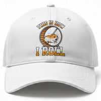 Cute Hamster Running Wheel Baseball Cap This Is How I Roll