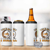 Cute Hamster Running Wheel 4 in 1 Can Cooler Tumbler This Is How I Roll
