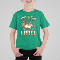 Cute Hamster Running Wheel T Shirt For Kid This Is How I Roll