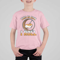 Cute Hamster Running Wheel T Shirt For Kid This Is How I Roll