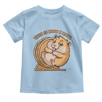 Funny Hamster This Is How I Roll Toddler T Shirt Cute Rodent Wheel Meme