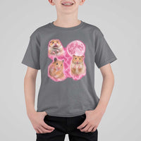 Three Hamsters Retro Graphic T Shirt For Kid Small Pet Lover Gift Idea