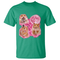 Three Hamsters Retro Graphic T Shirt Small Pet Lover Gift Idea