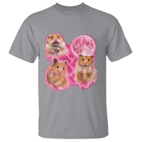 Three Hamsters Retro Graphic T Shirt Small Pet Lover Gift Idea
