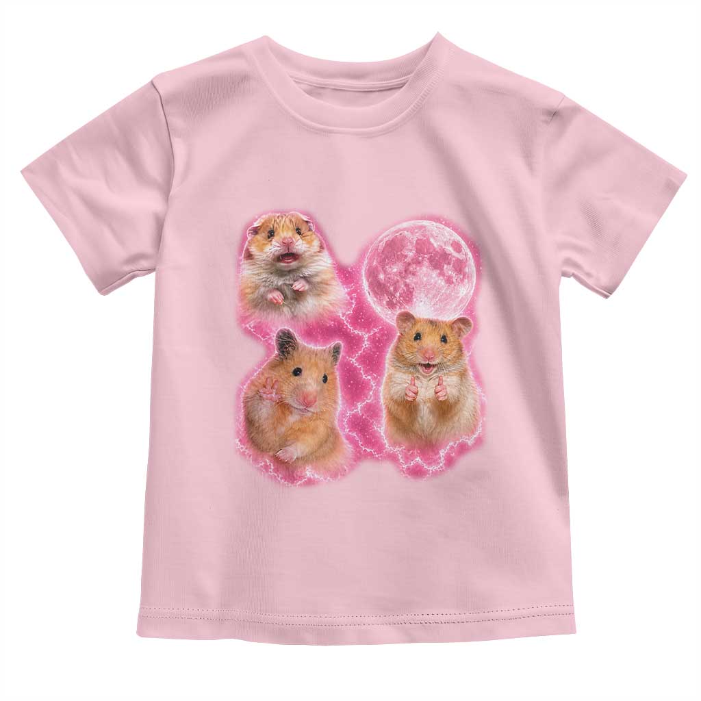 Three Hamsters Retro Graphic Toddler T Shirt Small Pet Lover Gift Idea