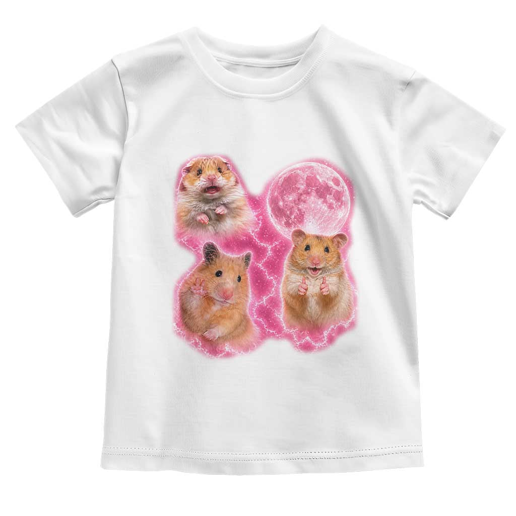 Three Hamsters Retro Graphic Toddler T Shirt Small Pet Lover Gift Idea