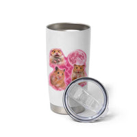 Three Hamsters Retro Graphic Tumbler Cup Small Pet Lover Gift Idea