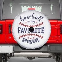 Baseball Is My Favorite Season Spare Tire Cover Sports Fan Gift