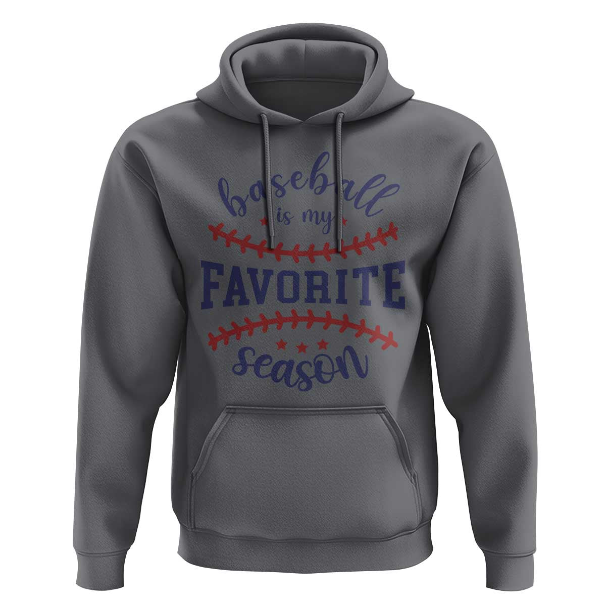 Baseball Is My Favorite Season Hoodie Sports Fan Gift