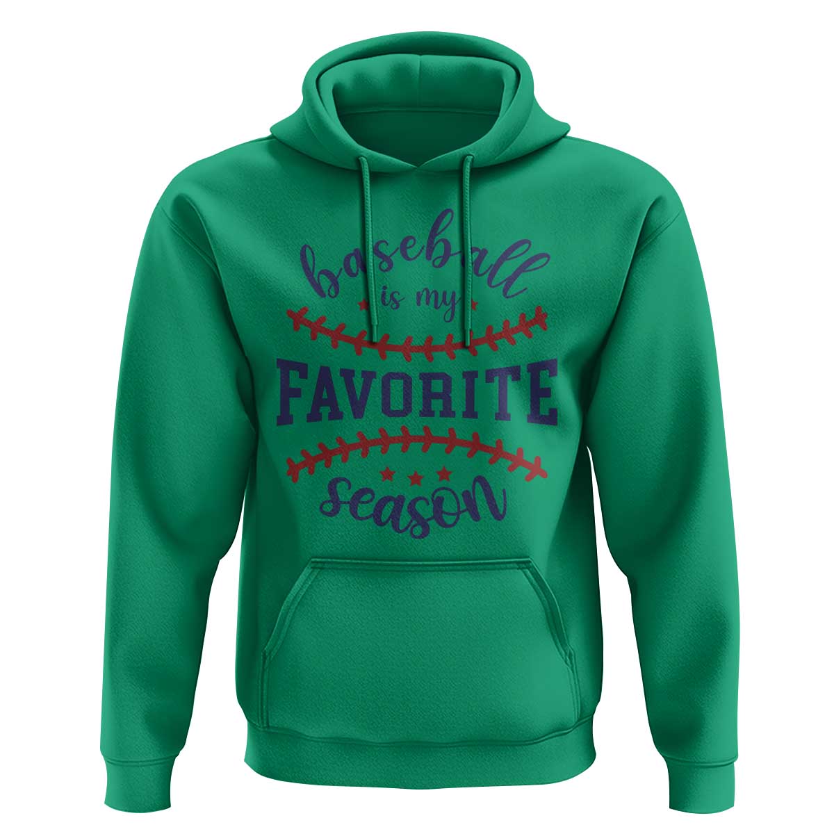 Baseball Is My Favorite Season Hoodie Sports Fan Gift