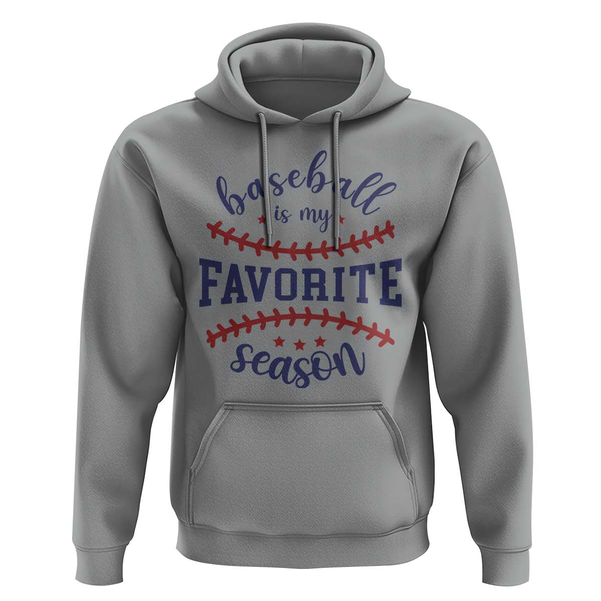 Baseball Is My Favorite Season Hoodie Sports Fan Gift