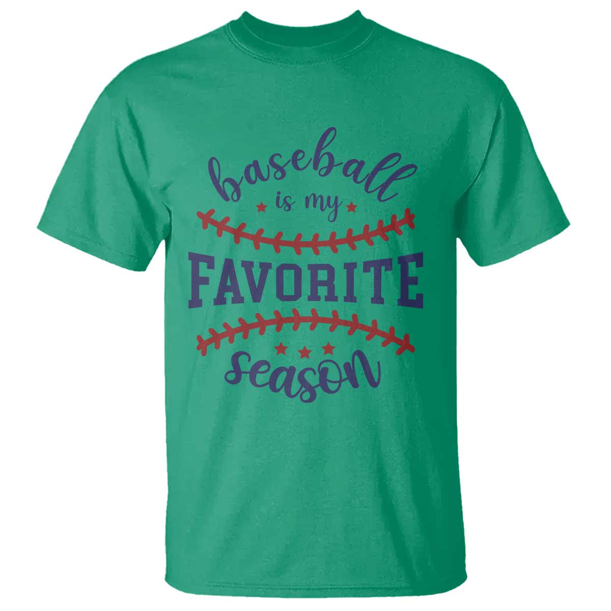Baseball Is My Favorite Season T Shirt Sports Fan Gift