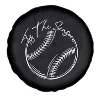 Aesthetic Tis The Season Baseball Graphic Spare Tire Cover Sports Fan Gift