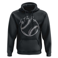 Aesthetic Tis The Season Baseball Graphic Hoodie Sports Fan Gift