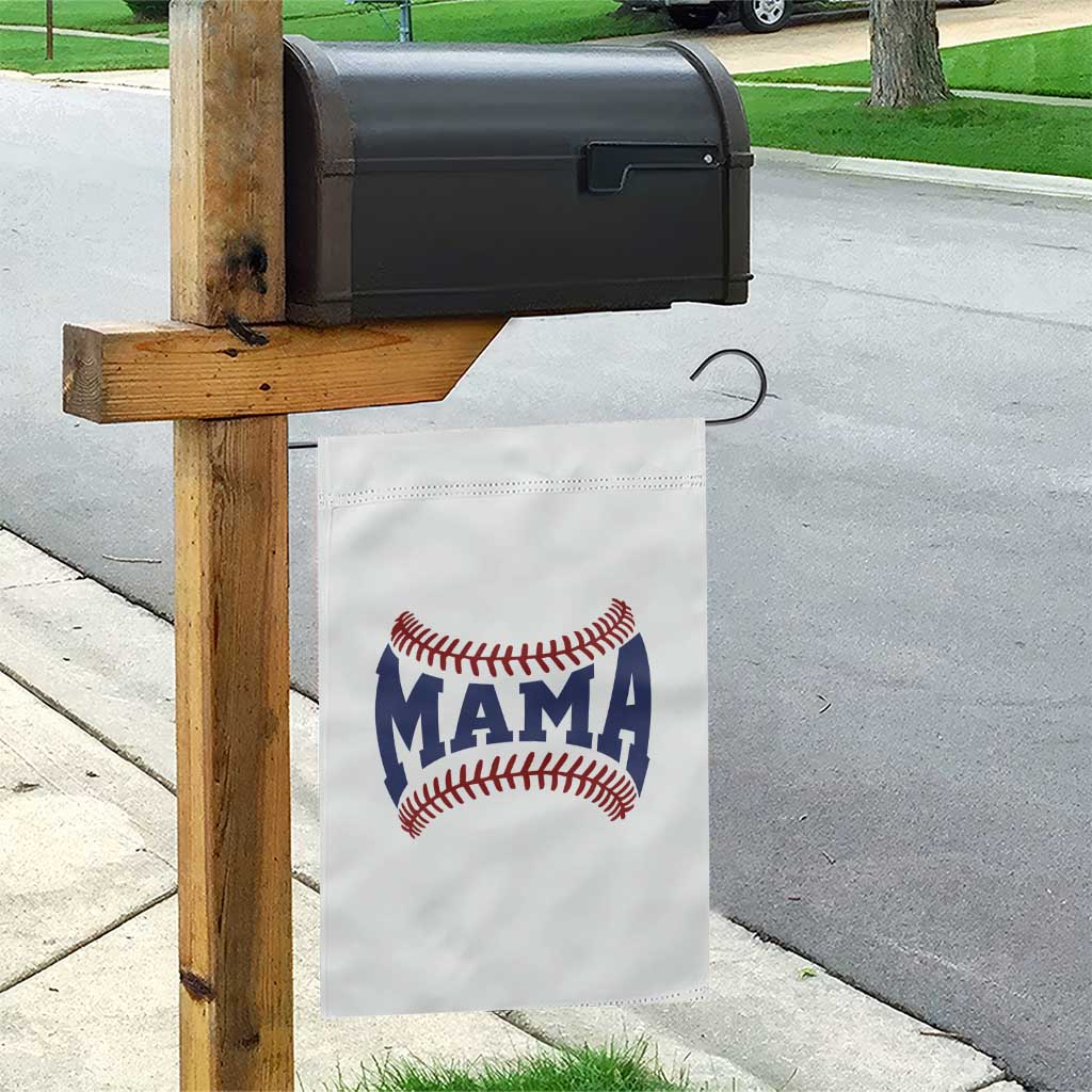 Game Day Baseball Mama Garden Flag Proud Mom Gift