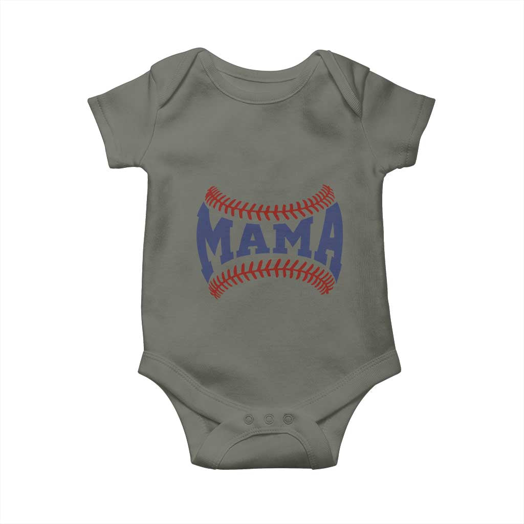 Game Day Baseball Mama Baby Onesie Proud Mom Gift