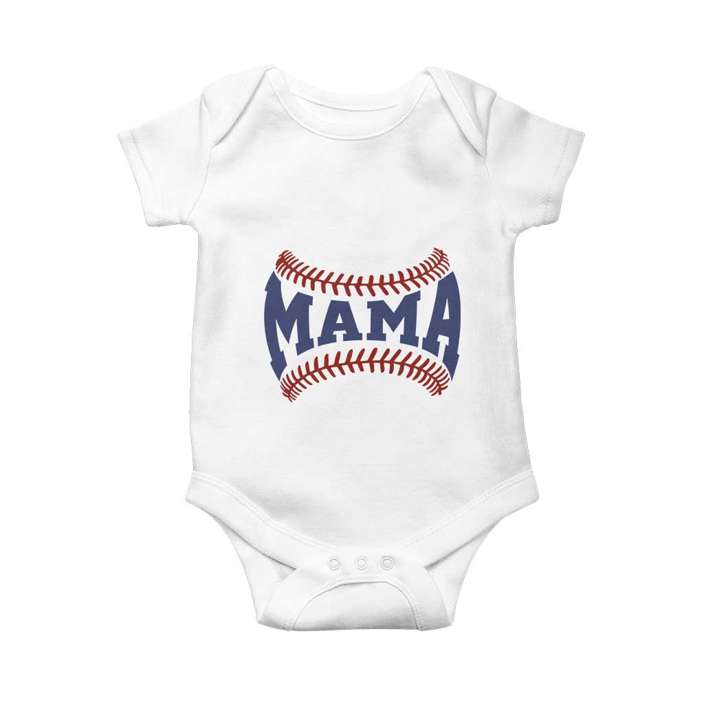 Game Day Baseball Mama Baby Onesie Proud Mom Gift