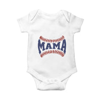 Game Day Baseball Mama Baby Onesie Proud Mom Gift