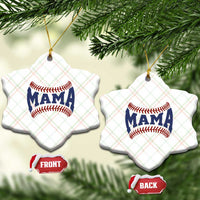 Game Day Baseball Mama Ceramic Ornament Proud Mom Gift