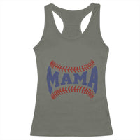 Game Day Baseball Mama Racerback Tank Top Proud Mom Gift
