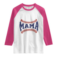 Game Day Baseball Mama Raglan Shirt Proud Mom Gift