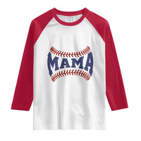 Game Day Baseball Mama Raglan Shirt Proud Mom Gift