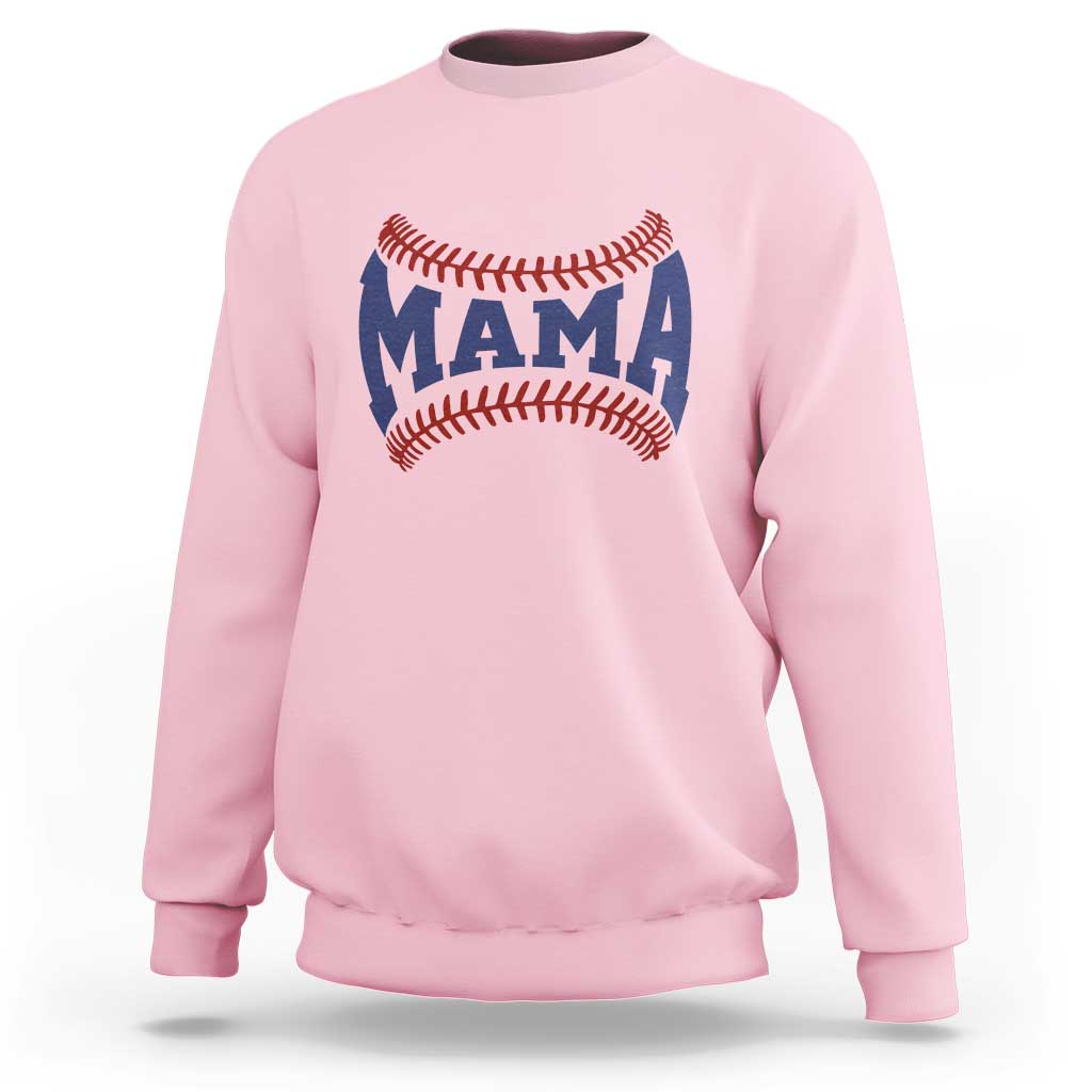 Game Day Baseball Mama Sweatshirt Proud Mom Gift