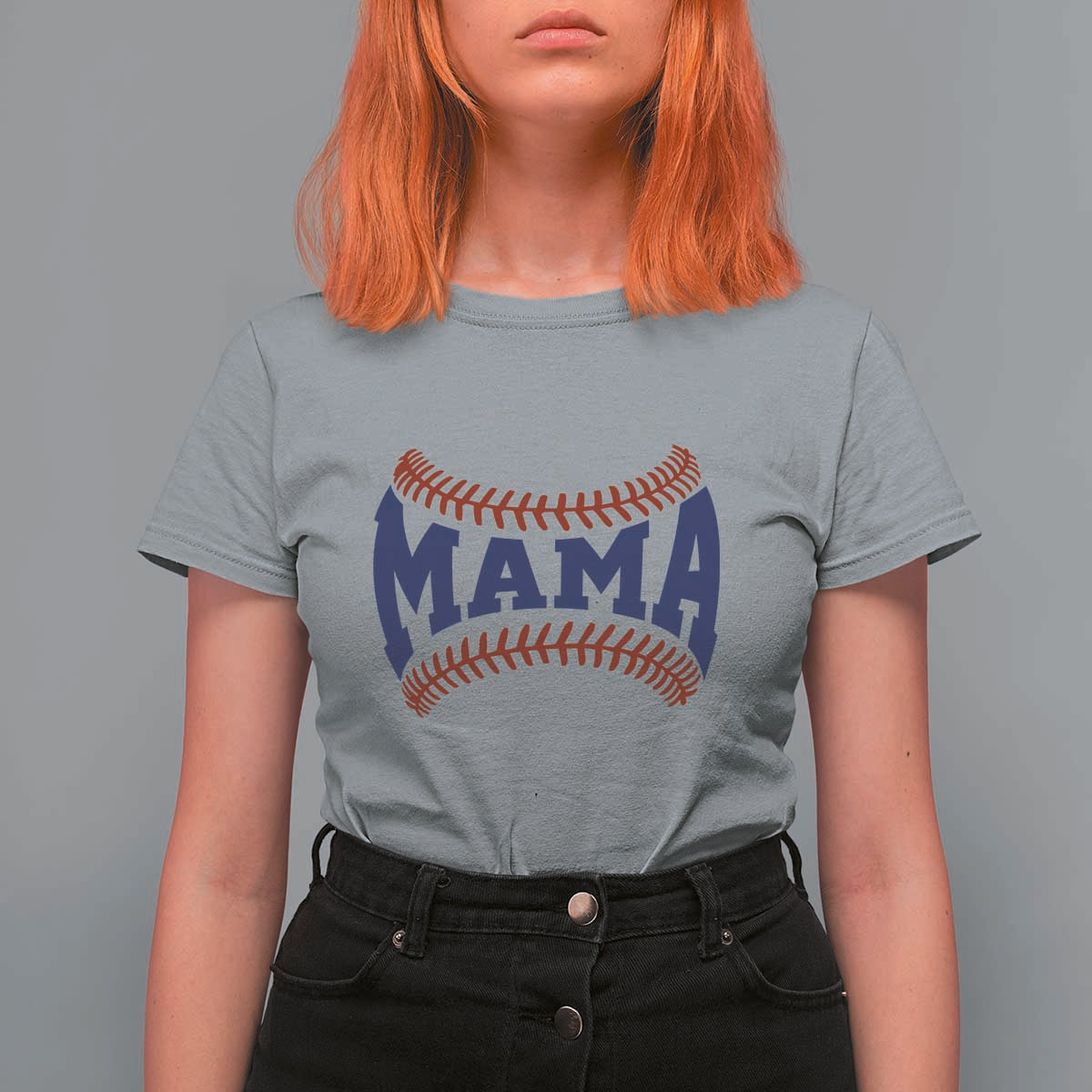 Game Day Baseball Mama T Shirt For Women Proud Mom Gift